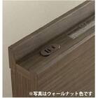 シングルロング コンセント付きベッドフレーム(ファディアSC1 260レッグ ナチュラル)【島忠ホームズ商品】 3枚目画像