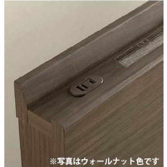 シングル コンセント・収納付きベッドフレーム(Fファディア SC1 330引き付き)【島忠ホームズ商品】 3枚目画像