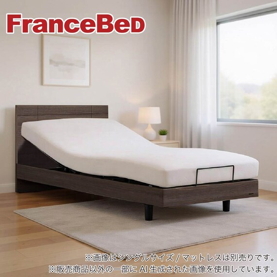 電動シングルベッドフレーム(Fファディア SF1 リクライニング)【島忠ホームズ商品】 1枚目画像