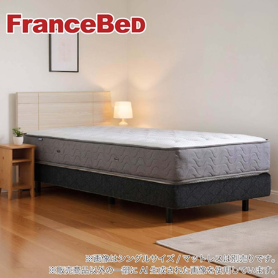 シングルベッドフレーム(Fファディア SF1 ダブルスプリング)【島忠ホームズ商品】 1枚目画像