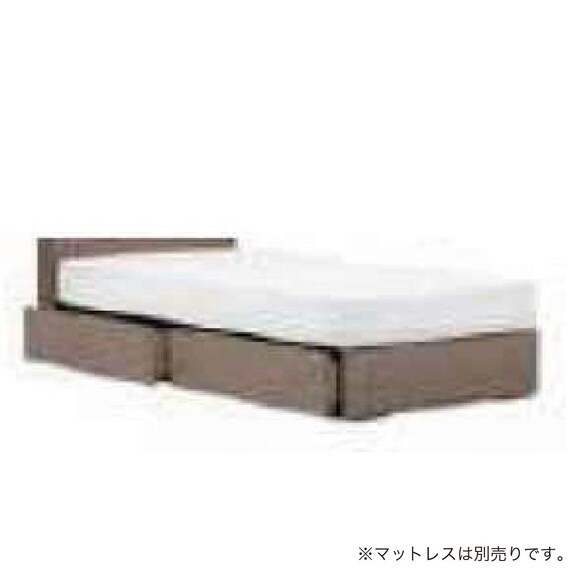 シングル 収納付きベッドフレーム(FファディアSF1 260引き付き グレー)【島忠ホームズ商品】 1枚目画像