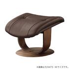 スツール 本革(一部合成皮革)タイプ(R11406WRG M ウォールナット/ブラウン)【島忠ホームズ商品】 1枚目画像