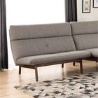 2人掛けソファ 布張りタイプ(フロード W13402 MK/B934)【島忠ホームズ商品】 9枚目画像