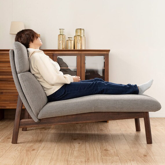 シェーズロングソファ 布張りタイプ(フロード W13445 MK/B934)【島忠ホームズ商品】 9枚目画像