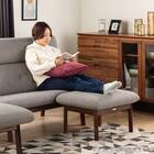 スツール 布張りタイプ(フロード W13406 MK/B934)【島忠ホームズ商品】 4枚目画像