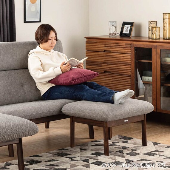 スツール 布張りタイプ(フロード W13406 MK/B934)【島忠ホームズ商品】 4枚目画像