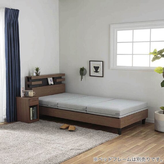 シングル ウレタンマットレス(フロス3分割タイプ N317S4COG)【島忠ホームズ商品】 6枚目画像