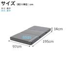 シングル ウレタンマットレス(フロス3分割タイプ N317S4COG)【島忠ホームズ商品】 18枚目画像