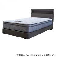 棚・照明・コンセント付きベッドフレーム(スフィーダ ダブルクッション)【島忠ホームズ商品】