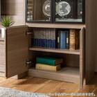 キャビネット(シャルム 40ガラス戸 (左) グレージュ)【島忠ホームズ商品】 5枚目画像