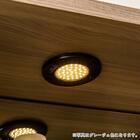 キャビネット(シャルム 40ガラス戸 (左) グレージュ)【島忠ホームズ商品】 9枚目画像