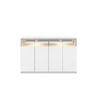 サイドボード(ネージュ 140 ホワイト)【島忠ホームズ商品】 1枚目画像