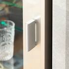 キャビネット(ブレス40 ガラス戸-L グレー)【島忠ホームズ商品】 4枚目画像