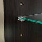 キャビネット(ブレス40 ガラス戸-L グレー)【島忠ホームズ商品】 7枚目画像