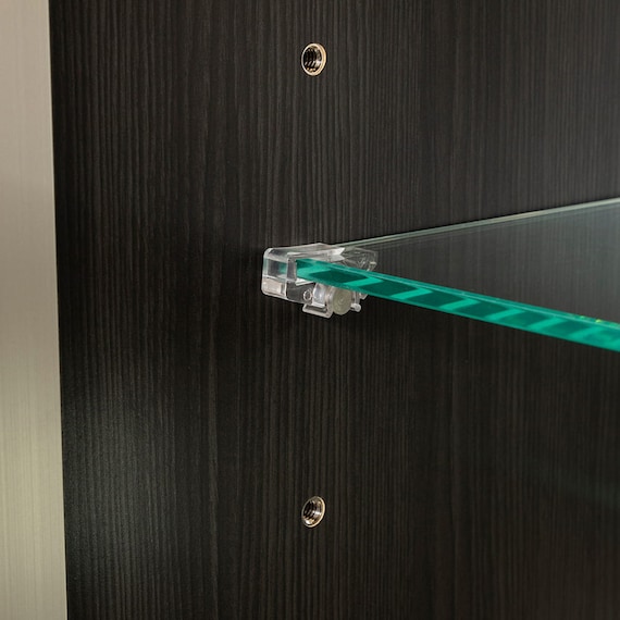 キャビネット(ブレス40 ガラス戸-L グレー)【島忠ホームズ商品】 7枚目画像