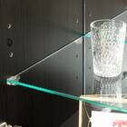 キャビネット(ブレス40 ガラス戸-L グレー)【島忠ホームズ商品】 8枚目画像