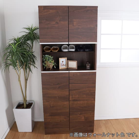 シューズボックス(アルガ 75H WH)【島忠ホームズ商品】 3枚目画像