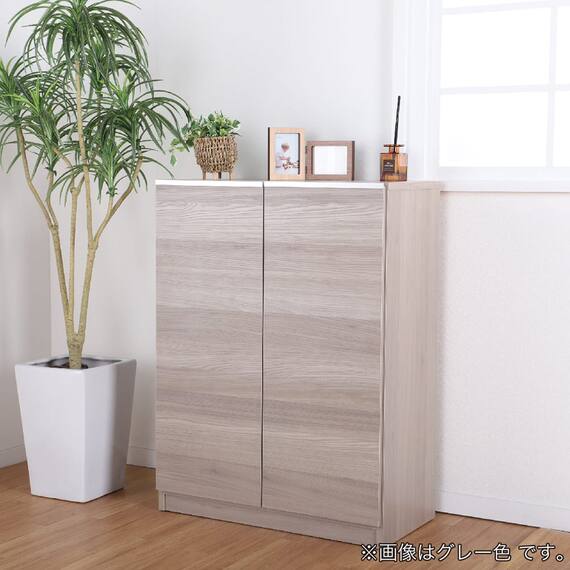 シューズボックス(アルガ 75L WH)【島忠ホームズ商品】 2枚目画像