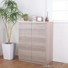 シューズボックス(アルガ 75L WH)【島忠ホームズ商品】 2枚目画像