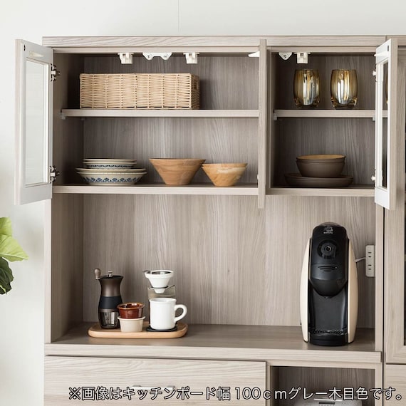 キッチンボード(ペレットD 60レンジ WH木目)【島忠ホームズ商品】 5枚目画像