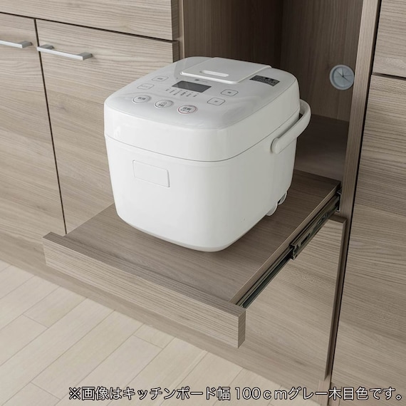 キッチンボード(ペレットD 60レンジ WH木目)【島忠ホームズ商品】 9枚目画像