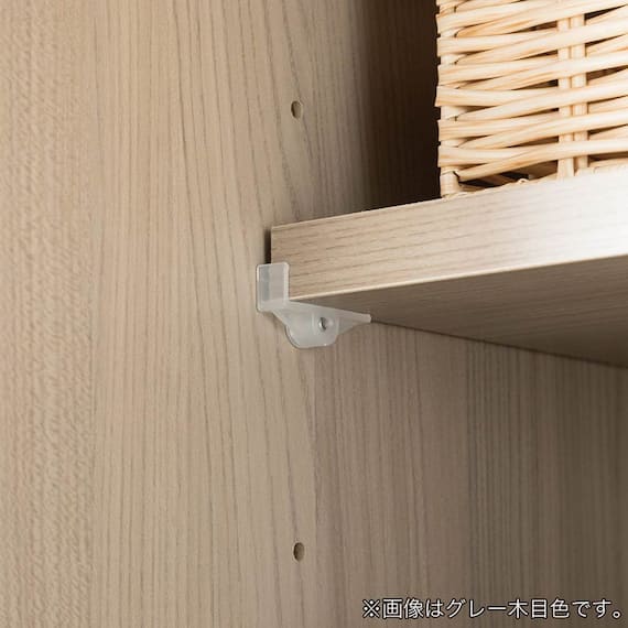 キッチンボード(ペレットD 90OP WH木目)【島忠ホームズ商品】 8枚目画像