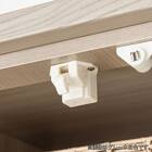 キッチンボード(ペレットD 90OP WH木目)【島忠ホームズ商品】 9枚目画像