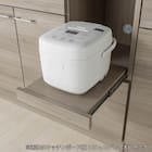 キッチンボード(ペレットD 90OP WH木目)【島忠ホームズ商品】 14枚目画像