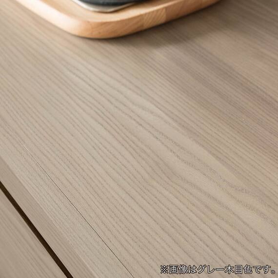 キッチンボード(ペレットD 90OP WH木目)【島忠ホームズ商品】 16枚目画像