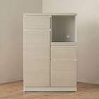 レンジ台(ペレット 80H WH木目)【島忠ホームズ商品】 14枚目画像