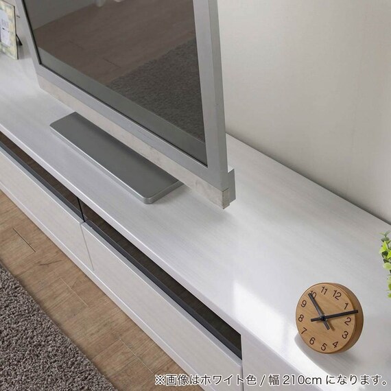 ローボード(ウェイク 120 WH木目)【島忠ホームズ商品】 6枚目画像