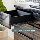 サイドボード(ニース80サイド WH木目)【島忠ホームズ商品】 3枚目画像