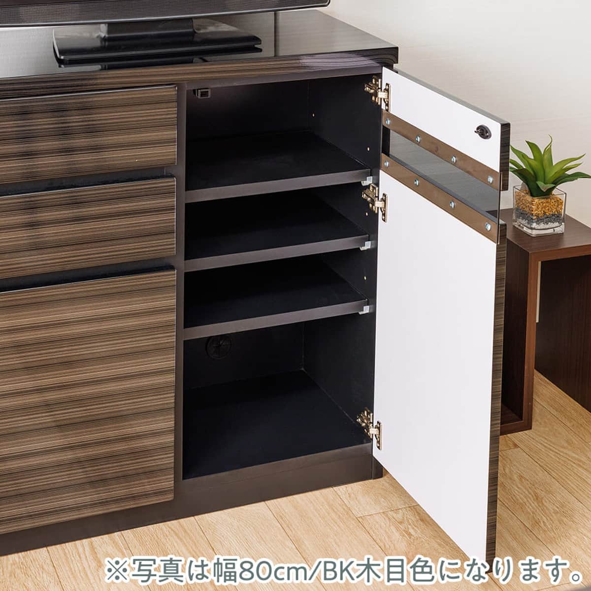 サイドボード(ニース80サイド WH木目)【島忠ホームズ商品】 | ニトリ