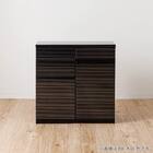 サイドボード(ニース80サイド WH木目)【島忠ホームズ商品】 12枚目画像