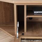 コーナーにも対応するテレビボード(メリル 120コーナー WN)【島忠ホームズ商品】 5枚目画像