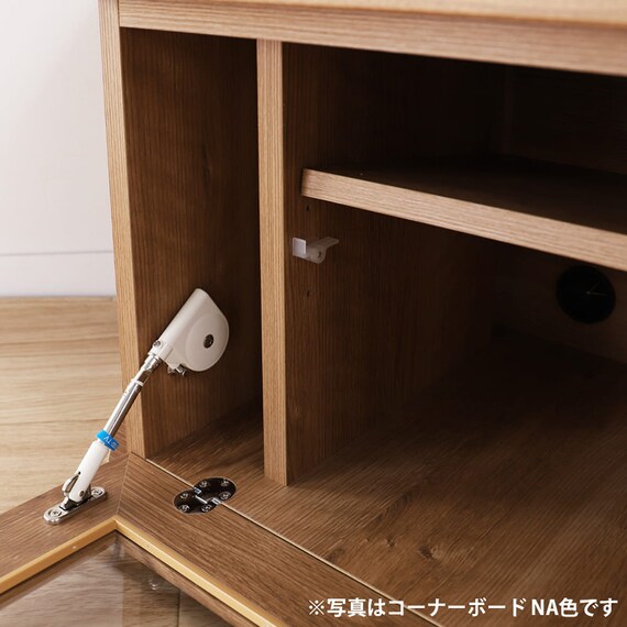 コーナーにも対応するテレビボード(メリル 120コーナー WN)【島忠ホームズ商品】 7枚目画像