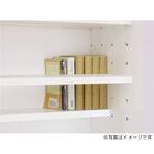 ミドルサイズガラス扉付きフリーボード(オペラ2 60MB WH)【島忠ホームズ商品】 2枚目画像