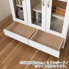 ミドルサイズガラス扉付きフリーボード(オペラ2 60MB WH)【島忠ホームズ商品】 6枚目画像