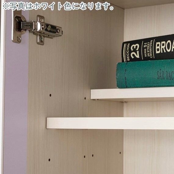 ミドルサイズガラス扉付きフリーボード(オペラ2 60MB WH)【島忠ホームズ商品】 10枚目画像