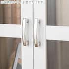 ミドルサイズガラス扉付きフリーボード(オペラ2 60MB WH)【島忠ホームズ商品】 11枚目画像