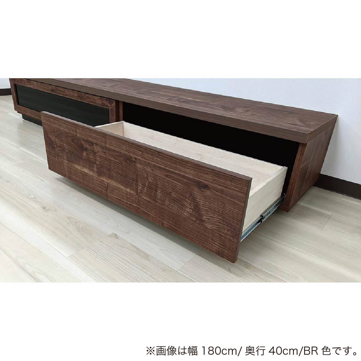 ローボード(クローラ 幅180cm 奥行30cm BR)【島忠ホームズ商品
