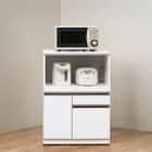 レンジ台(マテリア2 70B WH)【島忠ホームズ商品】 1枚目画像