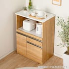 レンジ台(マテリア2 70B WH)【島忠ホームズ商品】 15枚目画像