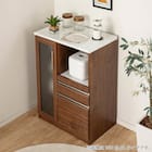 レンジ台(マテリア2 70A WH)【島忠ホームズ商品】 17枚目画像