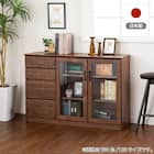 サイドボード(マテリア2 80 WH木目)【島忠ホームズ商品】 13枚目画像