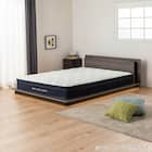 ダブル 棚・照明付きフロアベッドフレーム(ディオス DGY)【島忠ホームズ商品】 1枚目画像