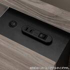 ダブル 棚・照明付きフロアベッドフレーム(ディオス DGY)【島忠ホームズ商品】 8枚目画像