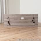 ダブル 棚・照明付きフロアベッドフレーム(ディオス DGY)【島忠ホームズ商品】 13枚目画像