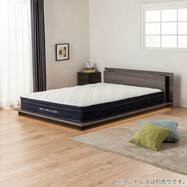 棚・照明付きフロアベッドフレーム(ディオス)【島忠ホームズ商品】