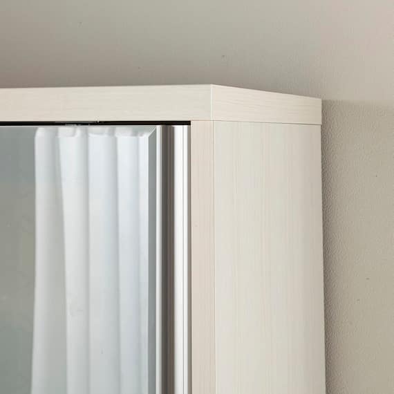 キッチンボード(プレジャー 90LLオープン ウッドWH)【島忠ホームズ商品】 3枚目画像